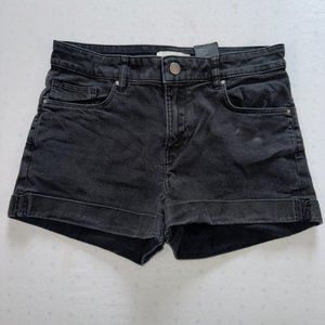 H&M Black Denim Shorts, Women's Size 4